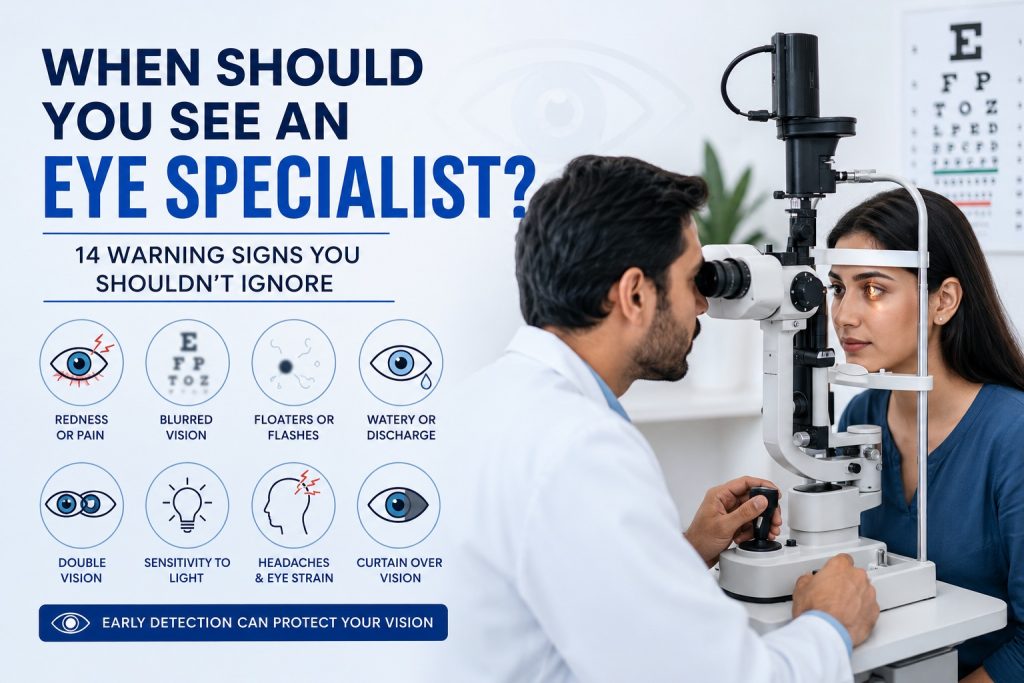 when should you see an eye specialist