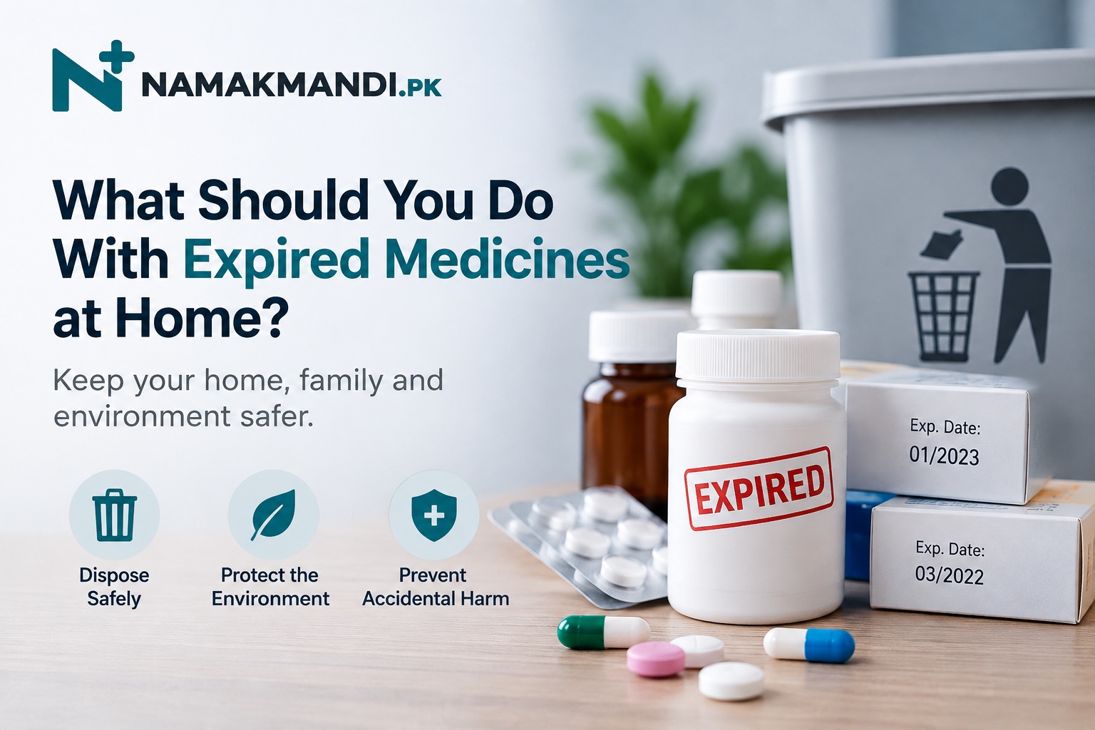 what should you do with expired medicine at home